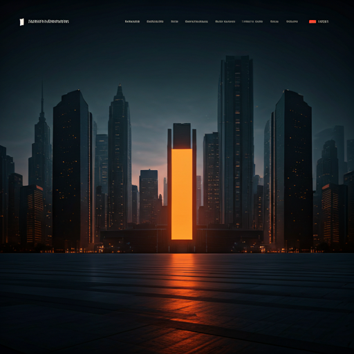 Sudanese urban skyline