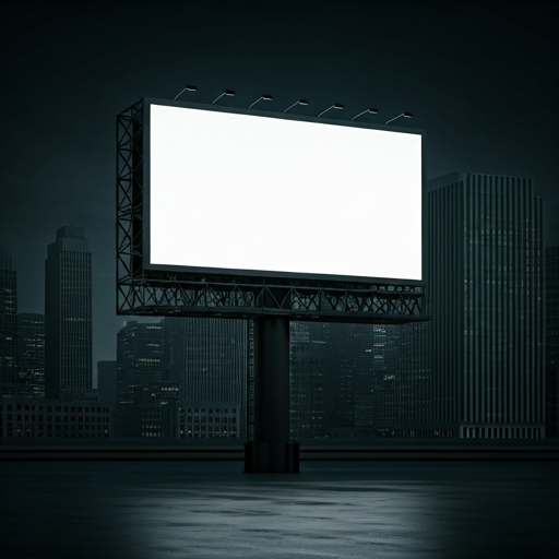 Large scale outdoor ads